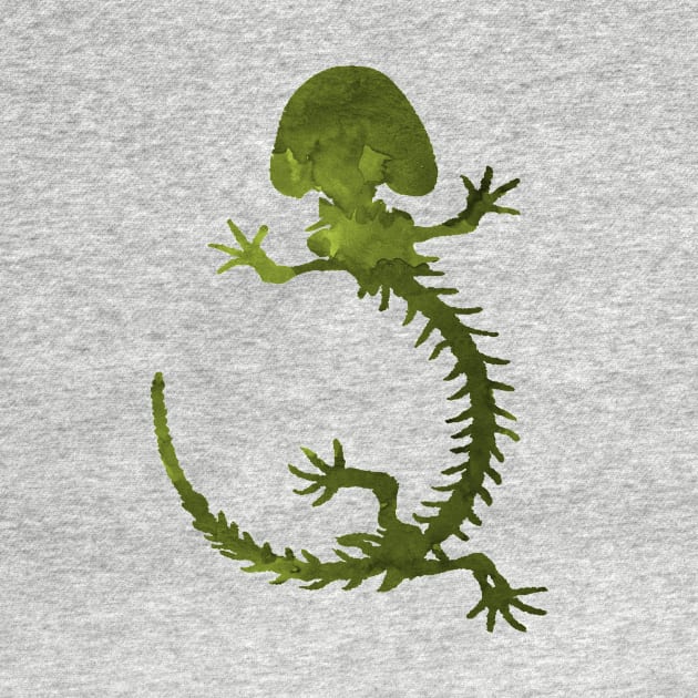 Hellbender Skeleton by BittenByErmines